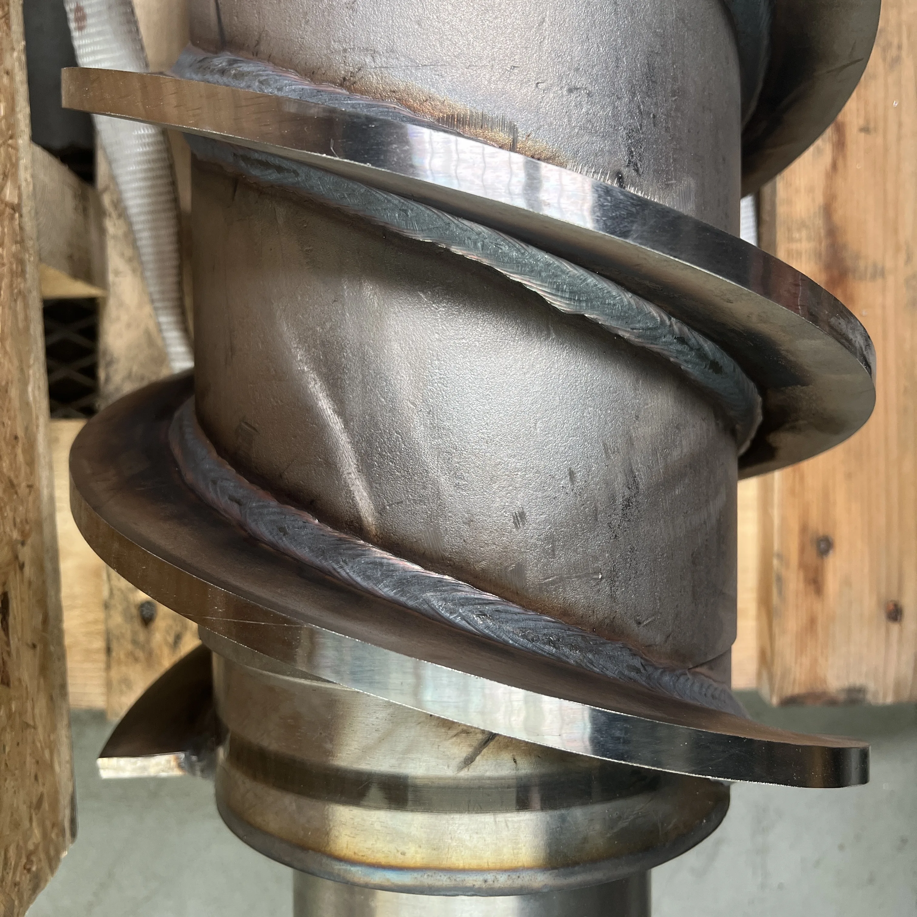 Detailansicht Pressschnecke